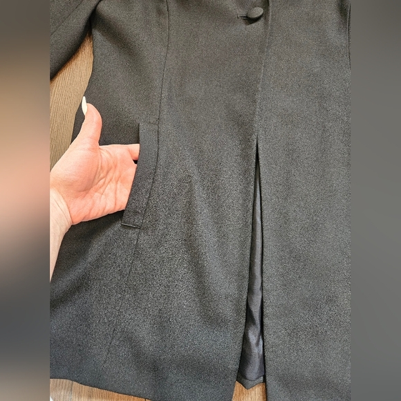 🔴 Vintage Jones New York Womens Black 2-piece Suit - Size 8/10 - Picture 4 of 16